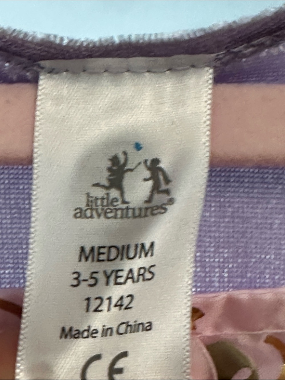 Little Adventures - Pink & Lavender Rapunzel Princess Dress Kids Costume Size 4T - Picture 5 of 5